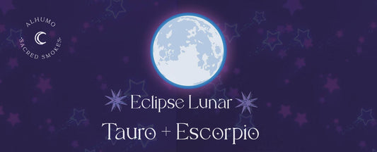 Aprovecha la energía de la luna llena y eclipse lunar del 28 de octubre para tu crecimiento emocional - Alhumo Sacred Smokes