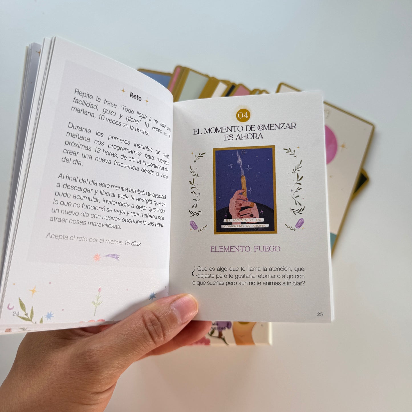 Oráculo Encuentra: El Kit de Claridad Interior Cartas Premium + Libro + Palo Santo + Curso Gratis