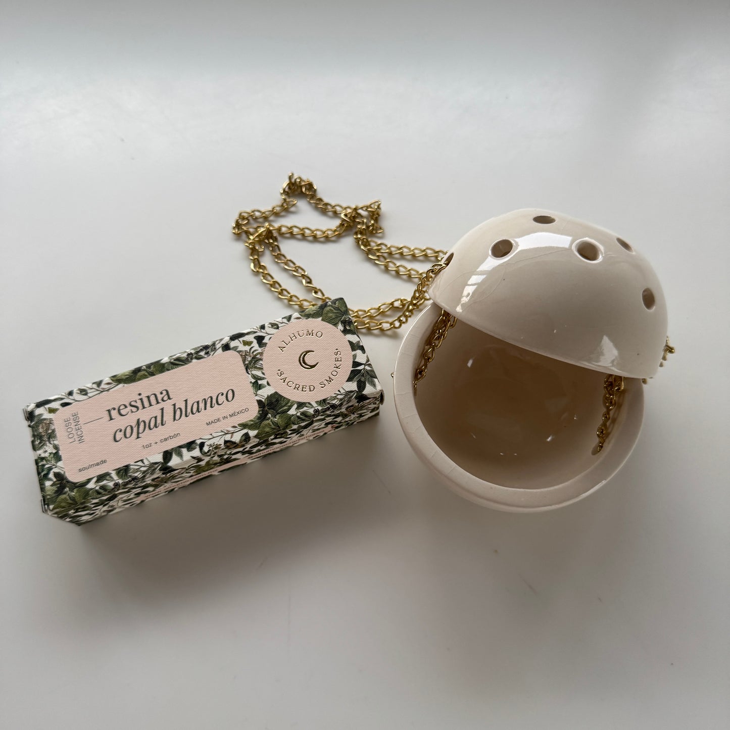 Kit Incensario de Cerámica