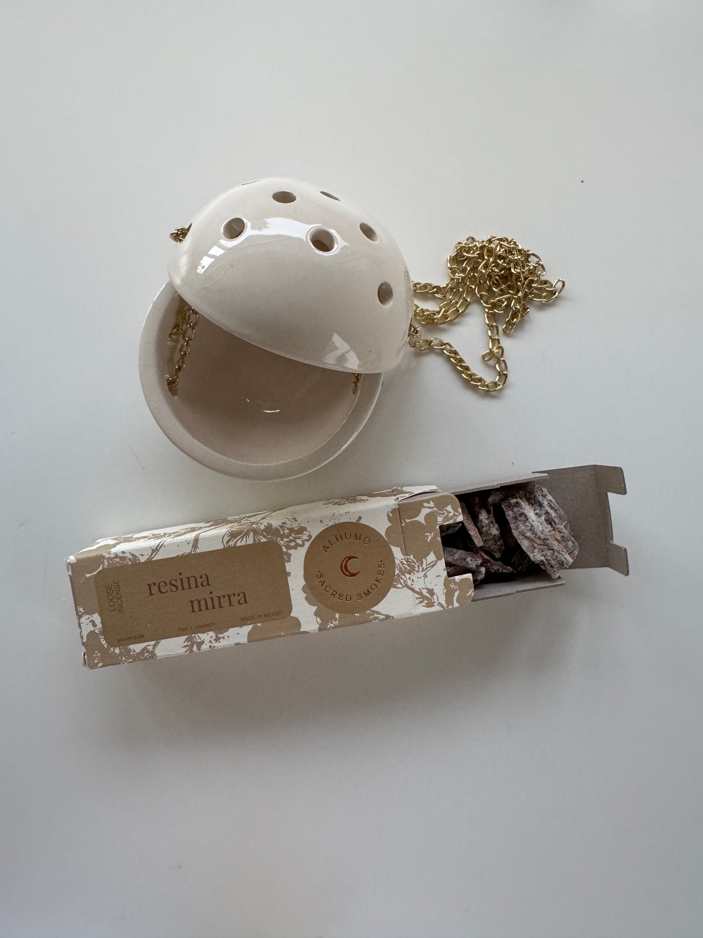 Kit Incensario de Cerámica