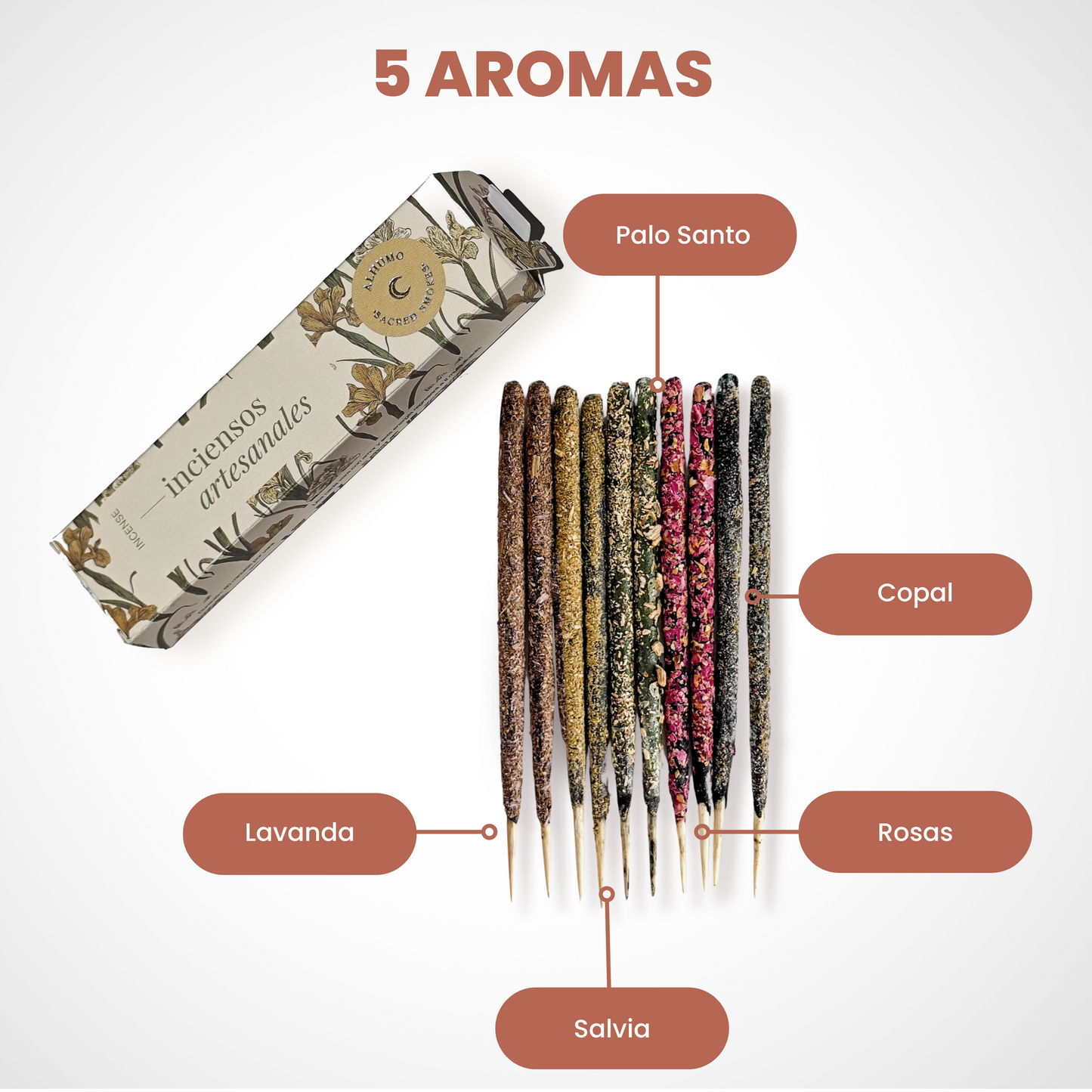 Inciensos artesanales