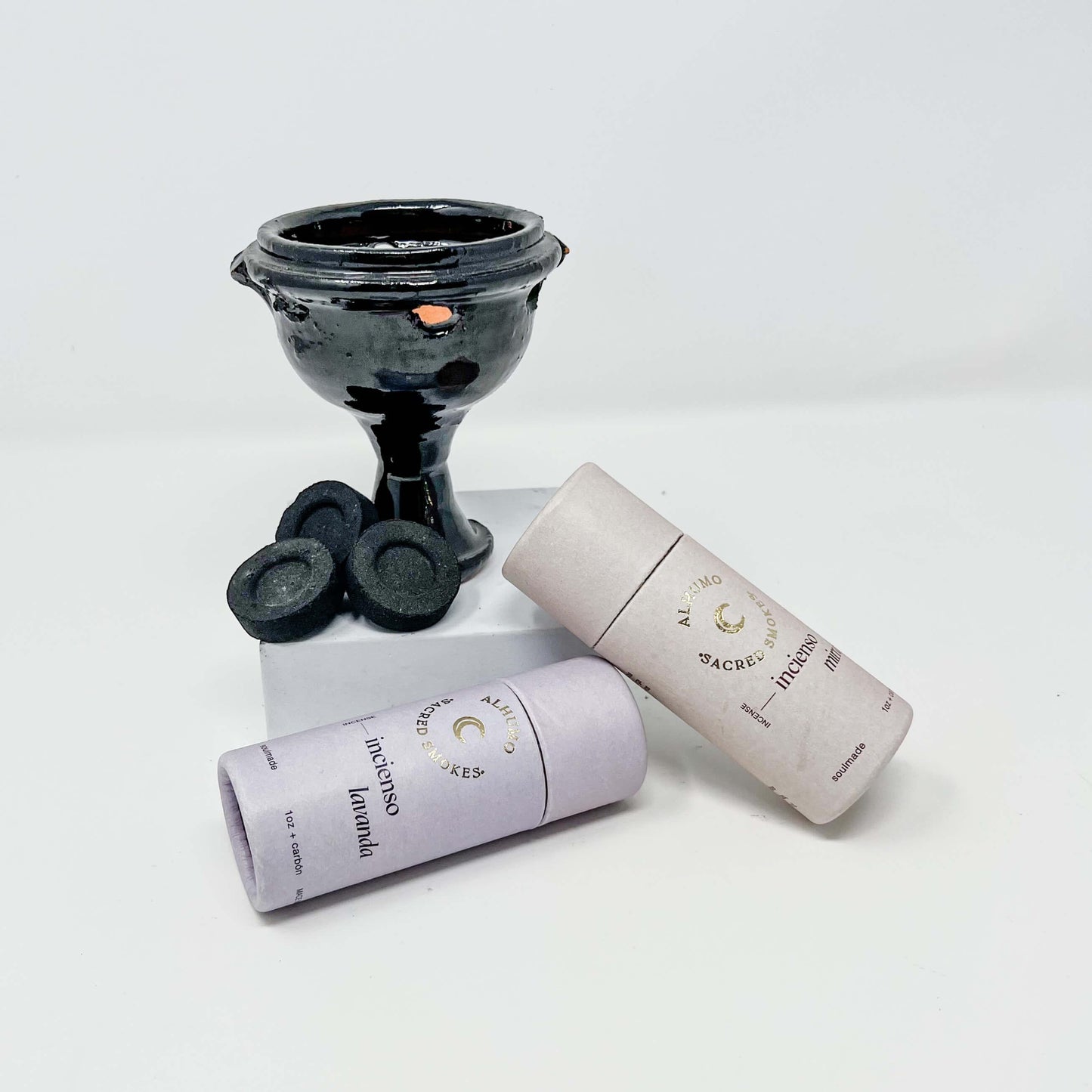 Kit de Copalero + Resinas - Alhumo Sacred Smokes