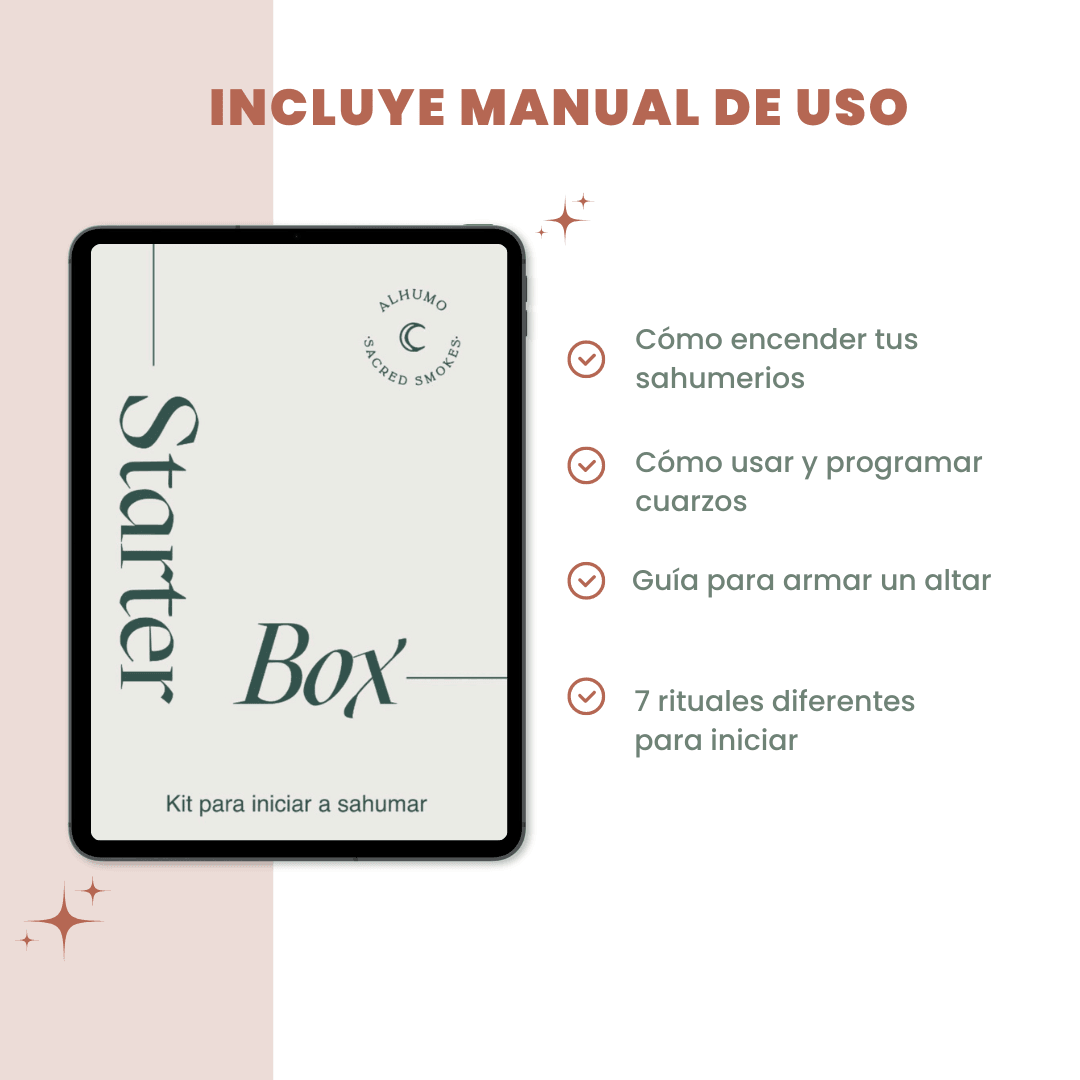 Starter Box - Kit de Principiantes - Alhumo Sacred Smokes