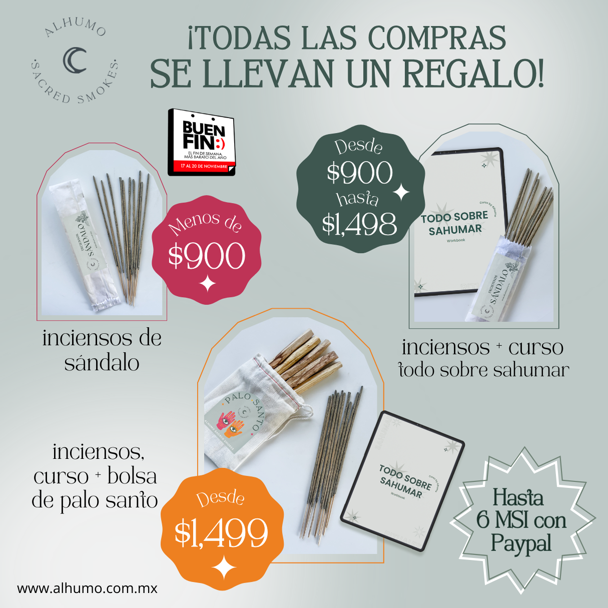 BUENFIN 2023 | Palo Santo Sticks