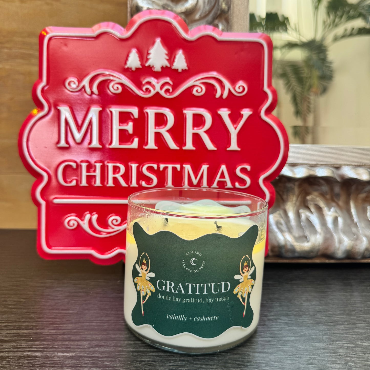 Vela gratitud | Vainilla + cashmere