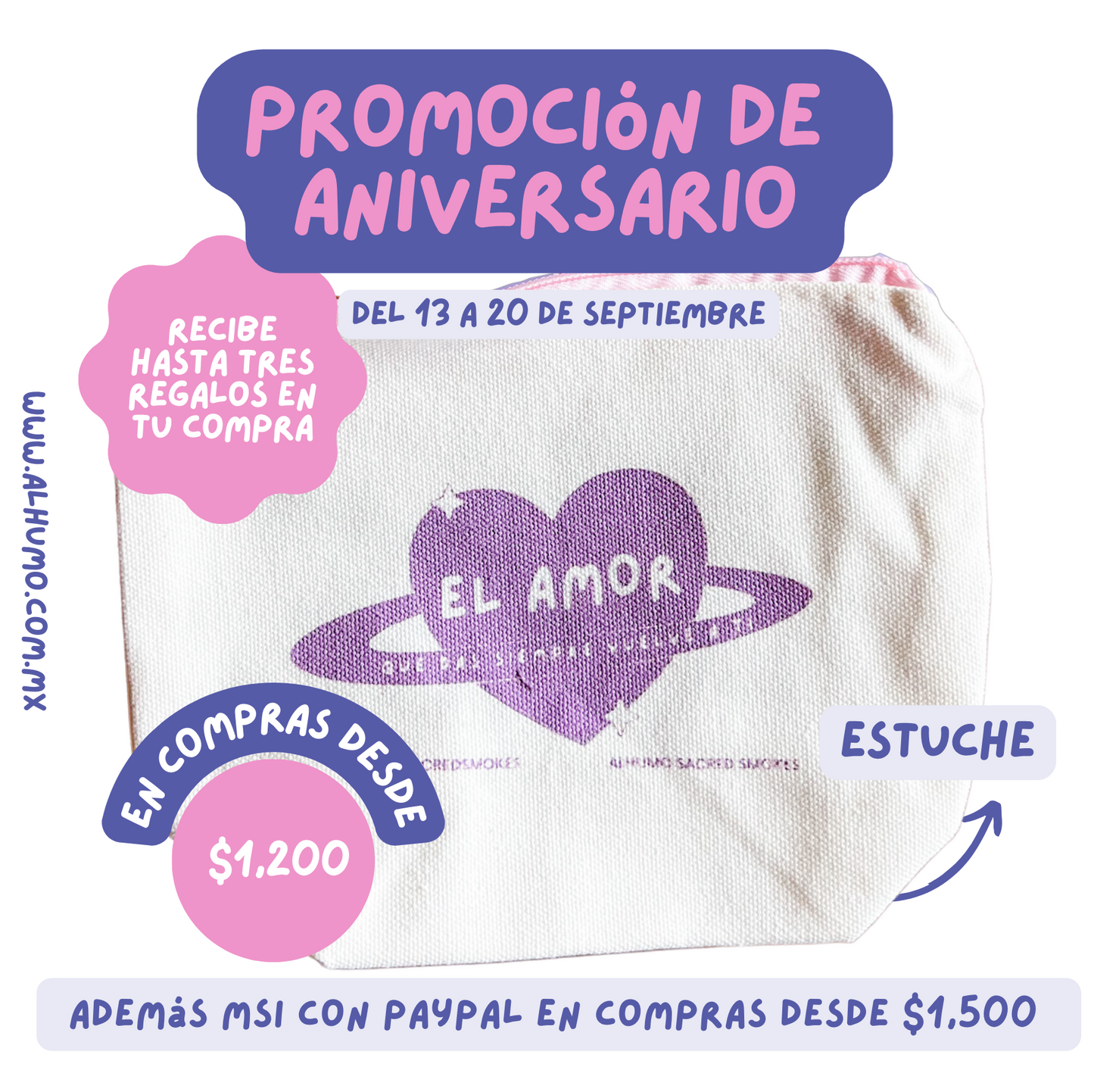 Estuche de Manta - PROMO ANIVERSARIO 2023
