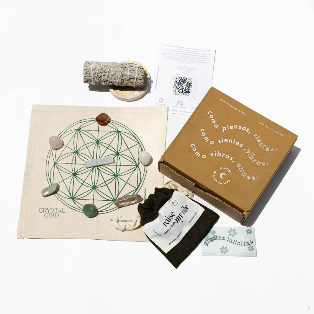 Raise My Vibe - Kit de Cuarzos para Elevar tu Energía
