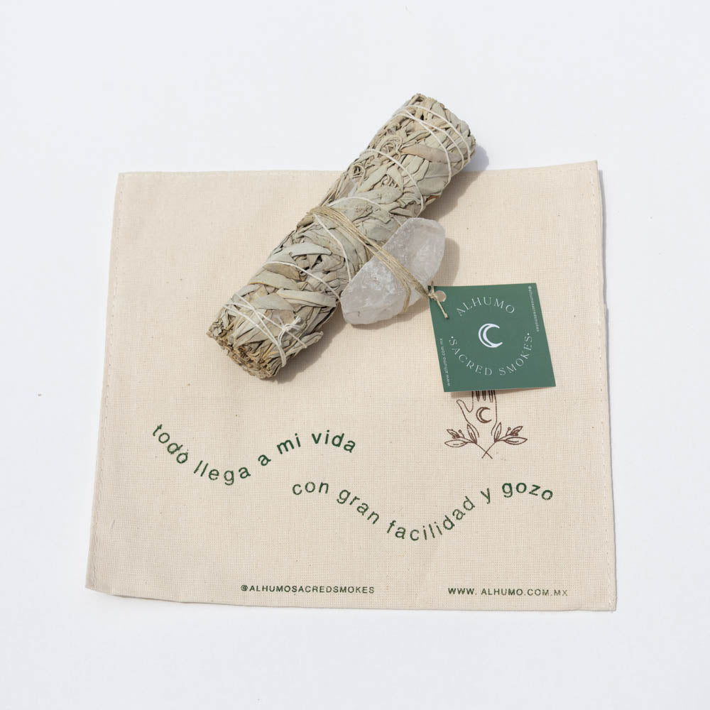 Salvia Bundle Cuarzo Blanco