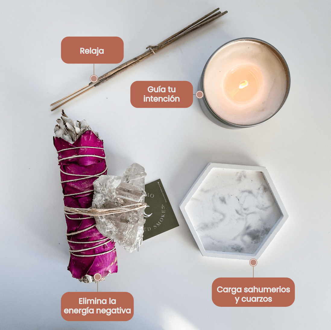 Purify - Kit de Limpieza y Protección - Alhumo Sacred Smokes