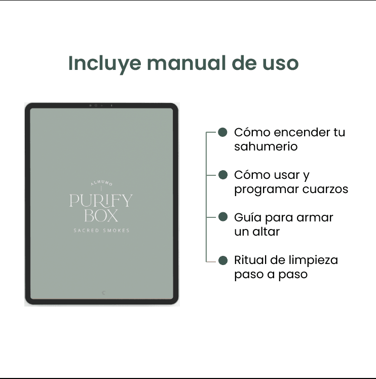 Purify - Kit de Limpieza y Protección - Alhumo Sacred Smokes