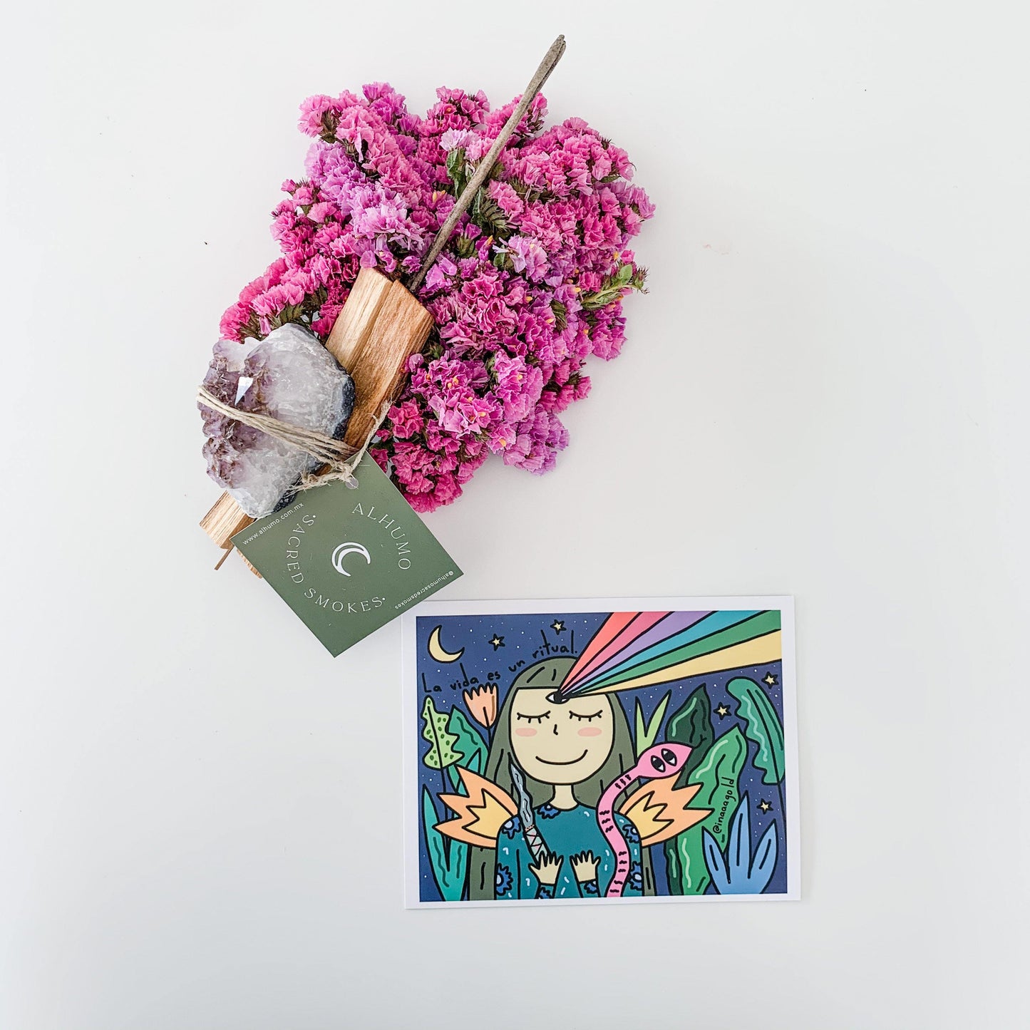 Palo Santo Bundle Amatista - Alhumo Sacred Smokes