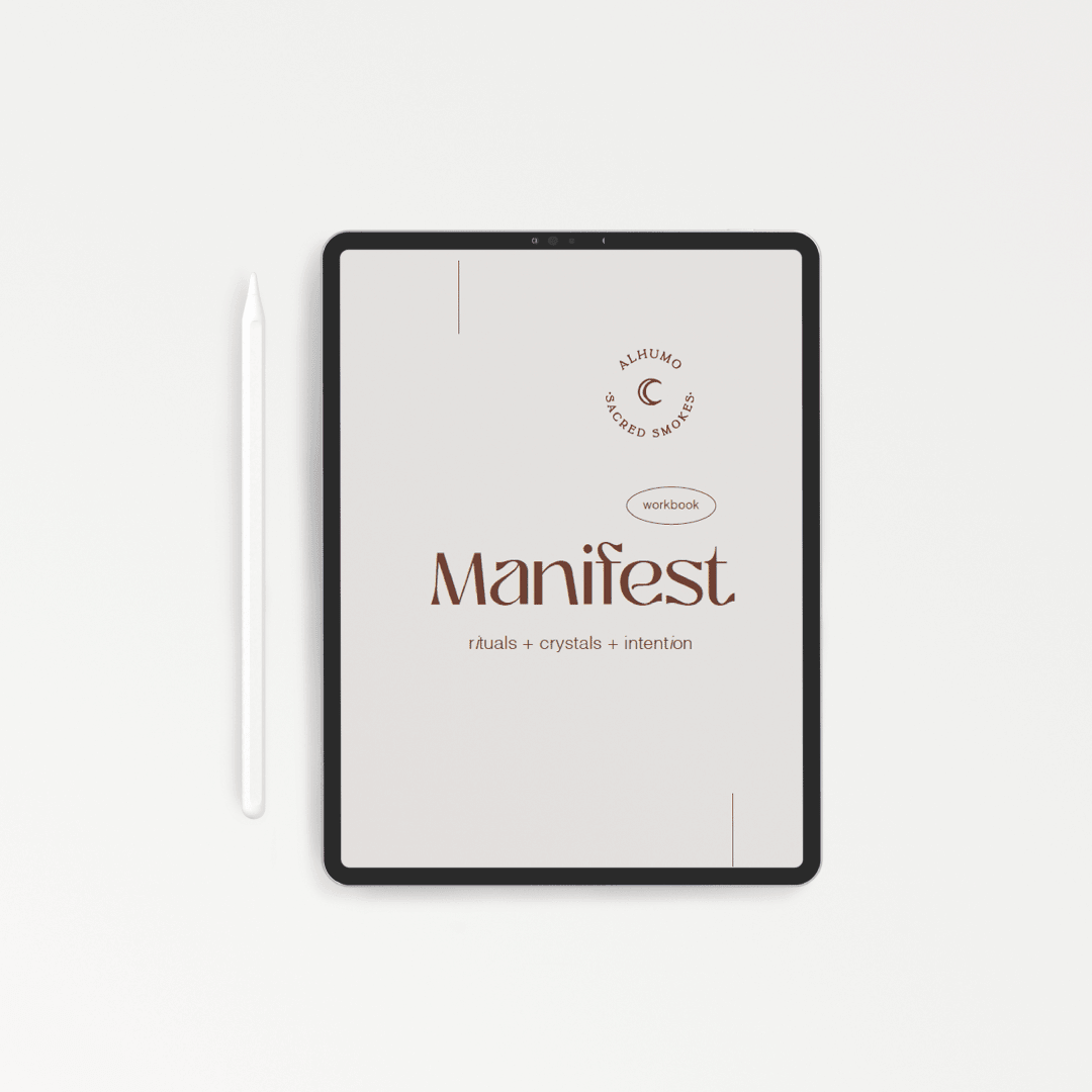 Manifest Workbook - Manual de Manifestación - Alhumo Sacred Smokes
