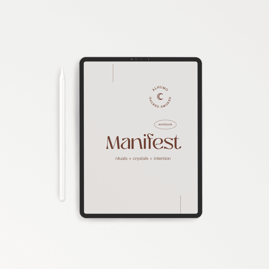 Manifest Workbook - Manual de Manifestación - Alhumo Sacred Smokes