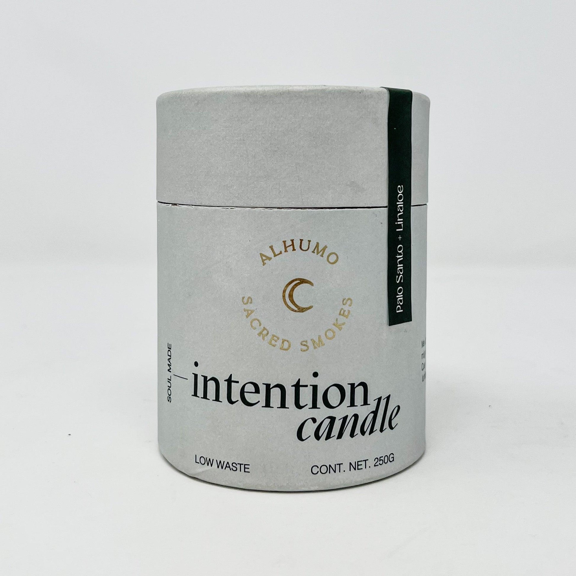 Vela de Concreto Palo Santo + Linaloe - Alhumo Sacred Smokes