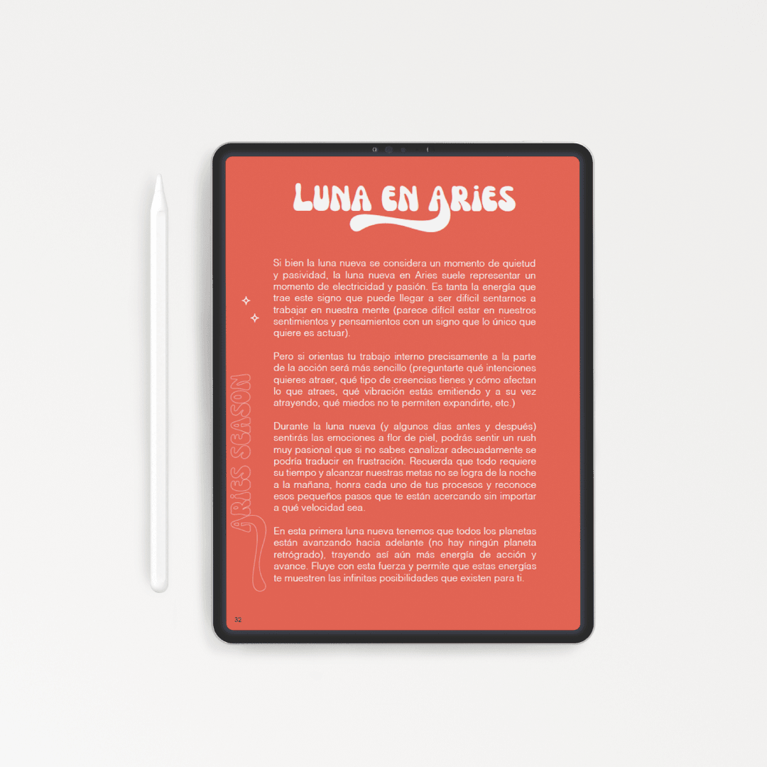 Zodiac Workbook - Aries