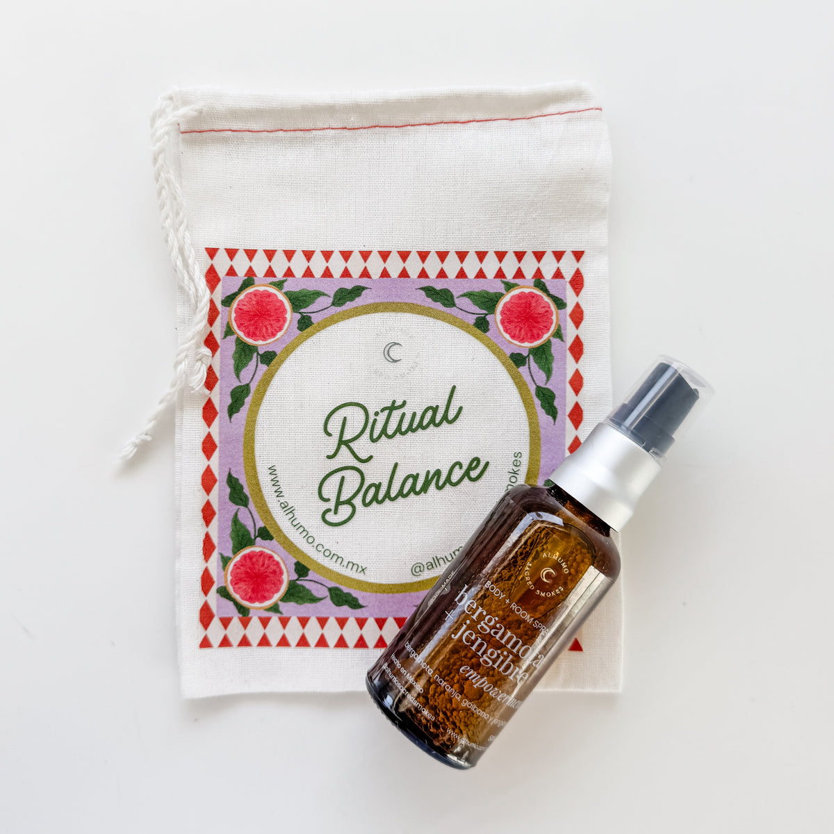 Mist Empowerment de bergamota y jengibre de Alhumo Sacred Smokes