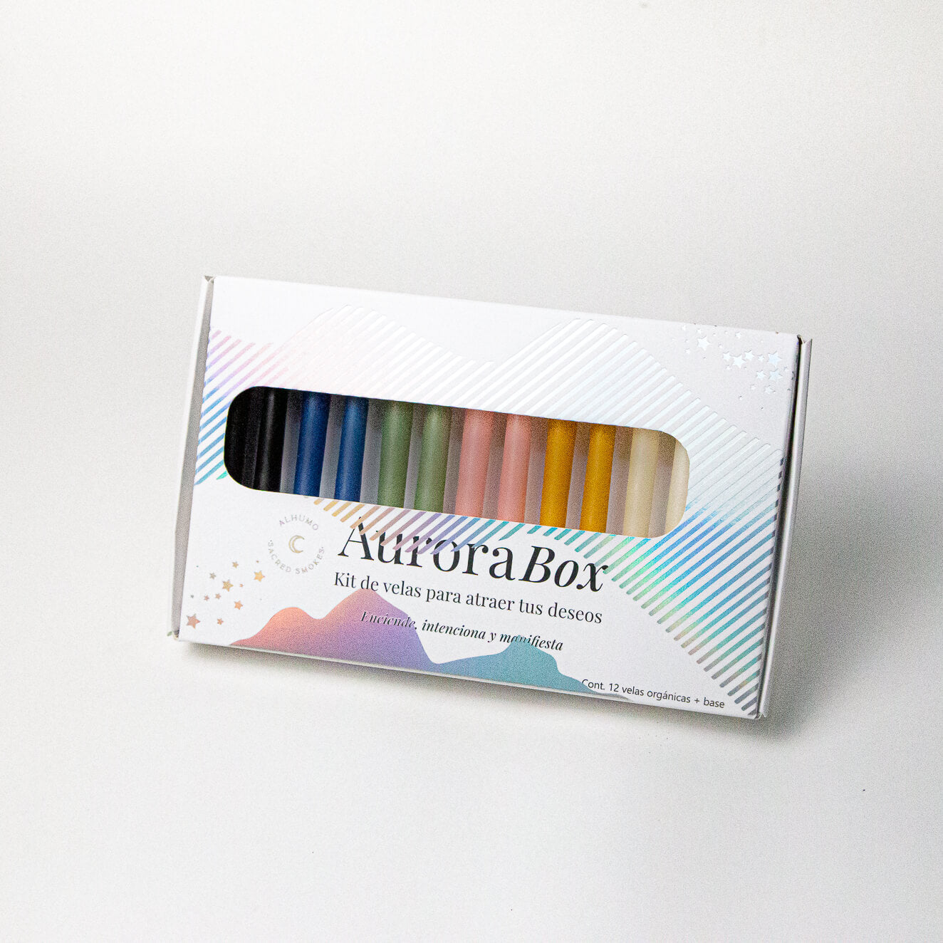 Aurora Box - Kit de Velas para Manifestar