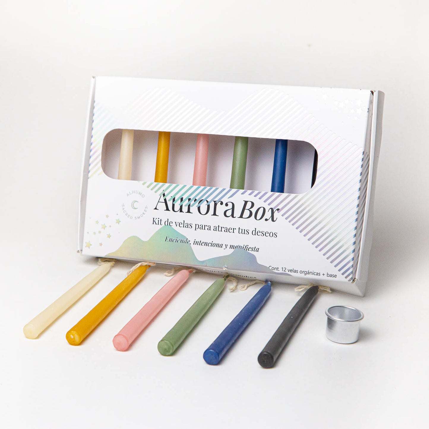 Aurora Box - Kit de Velas para Manifestar