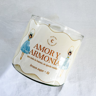 Vela Amor y Armonía | Higo + Azúcar morena