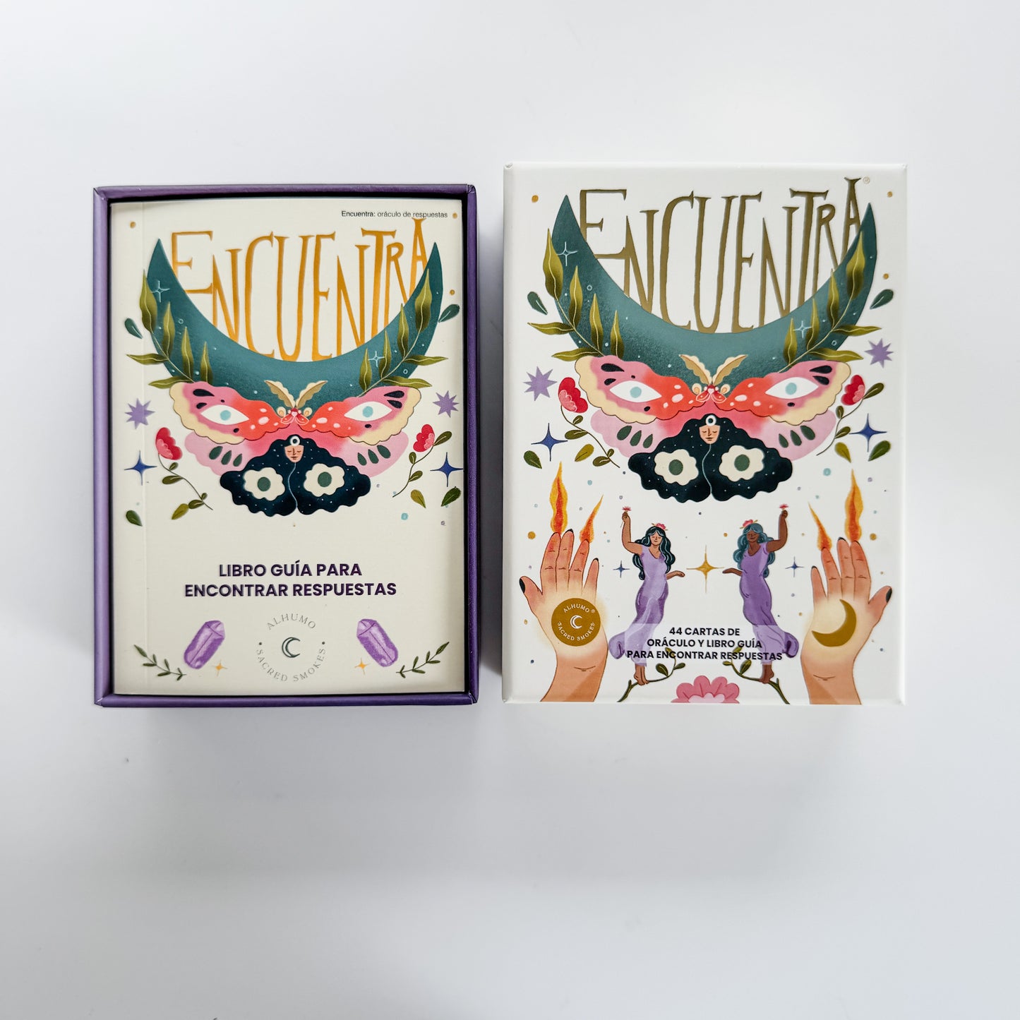 Oráculo Encuentra - 44 cartas y libro guía para encontrar respuestas
