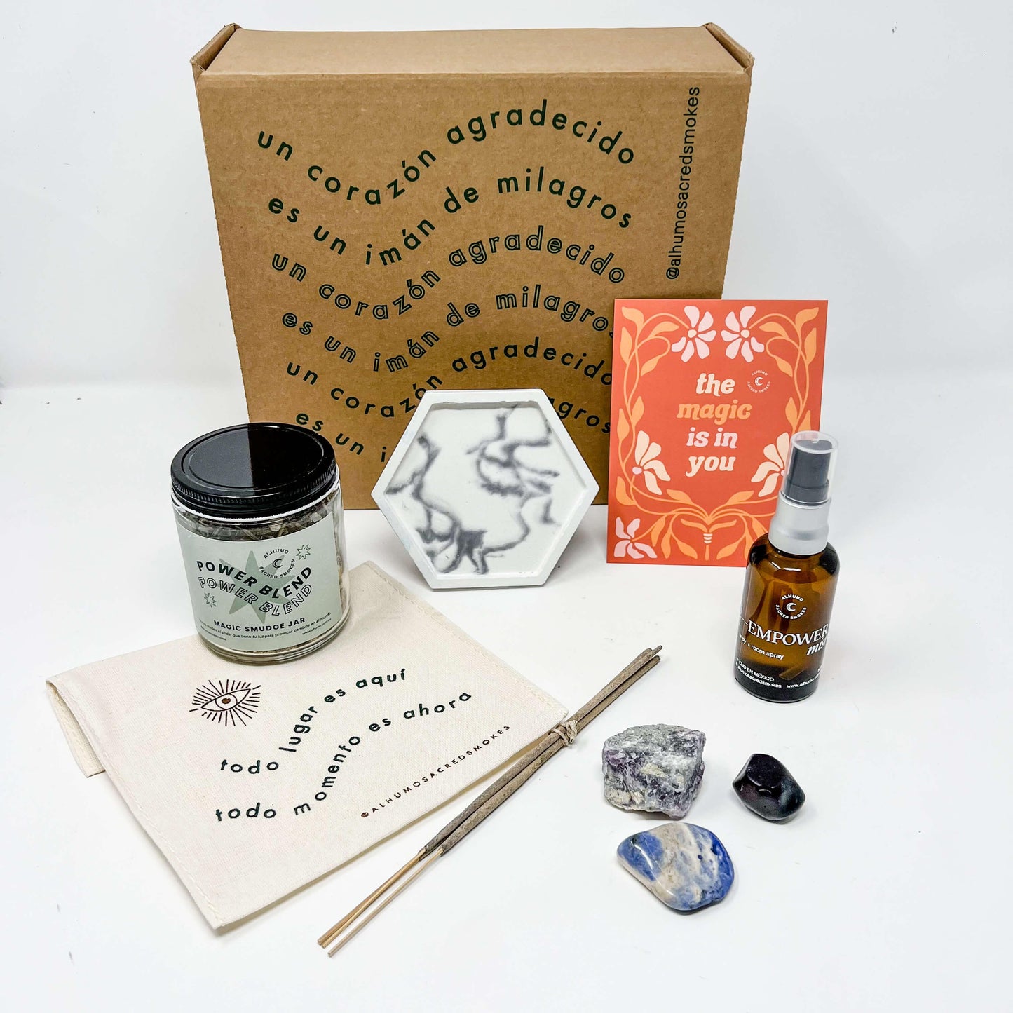 Unstoppable Box - Kit de Empoderamiento - Alhumo Sacred Smokes