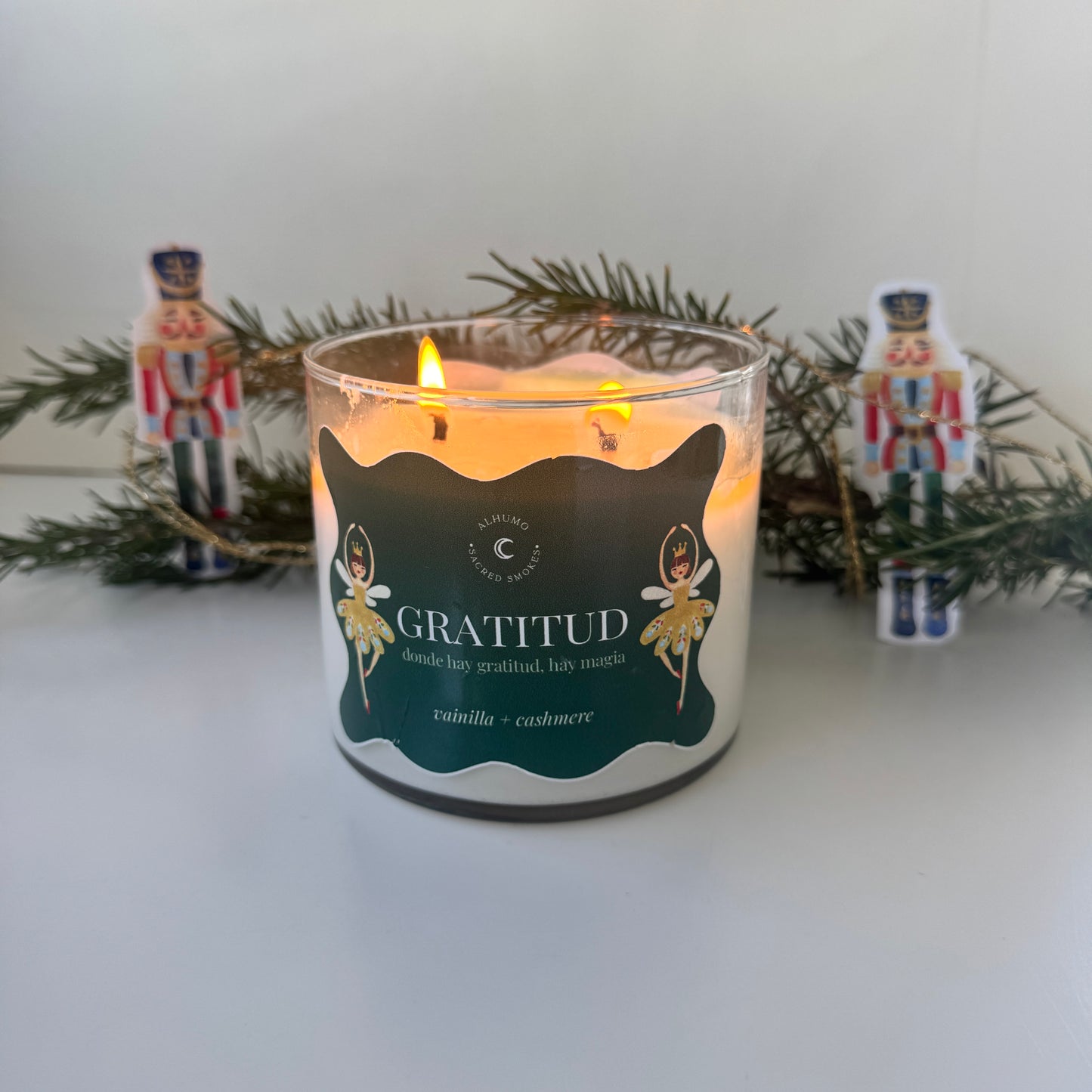 Vela gratitud | Vainilla + cashmere