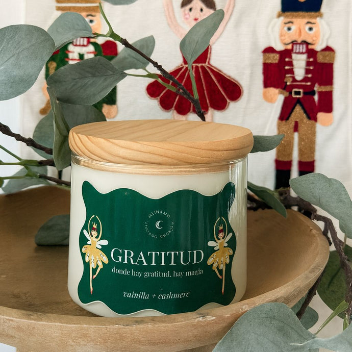 Vela gratitud | Vainilla + cashmere