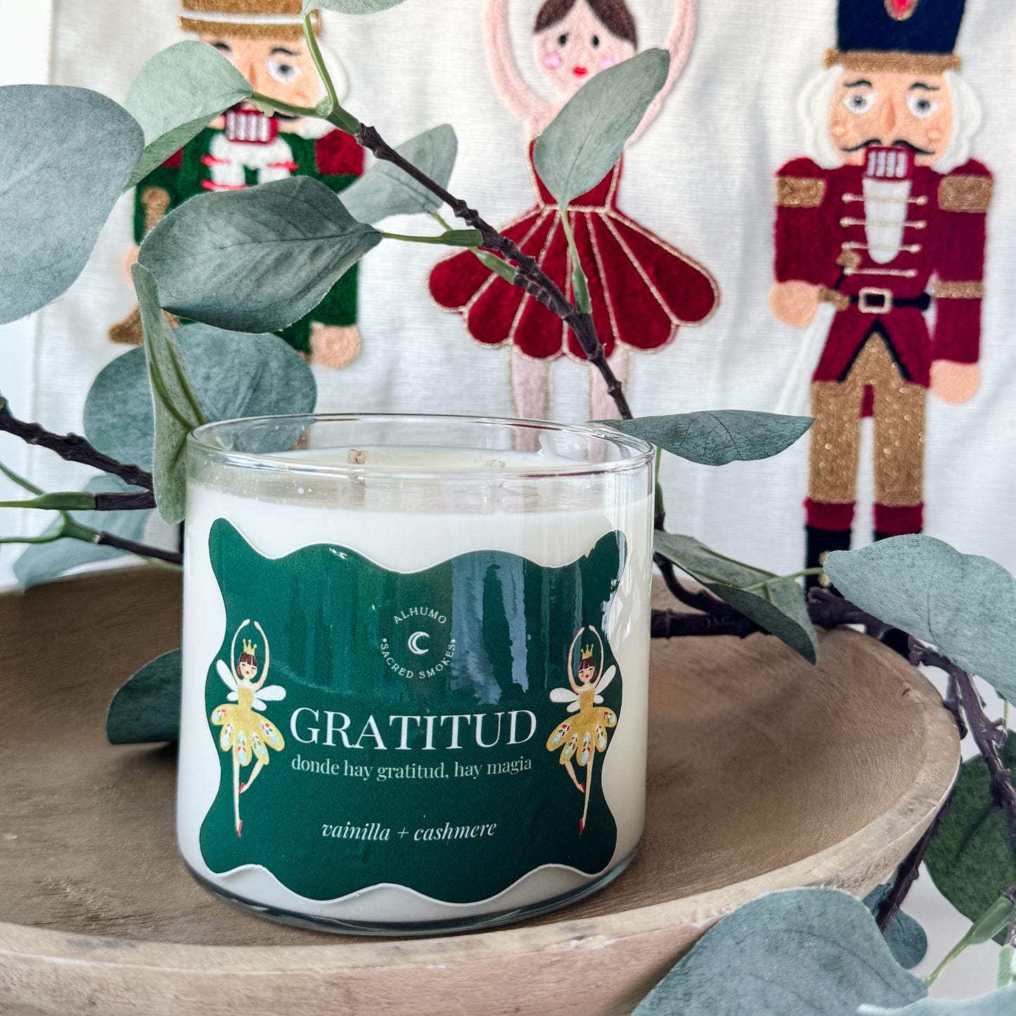 Vela gratitud | Vainilla + cashmere