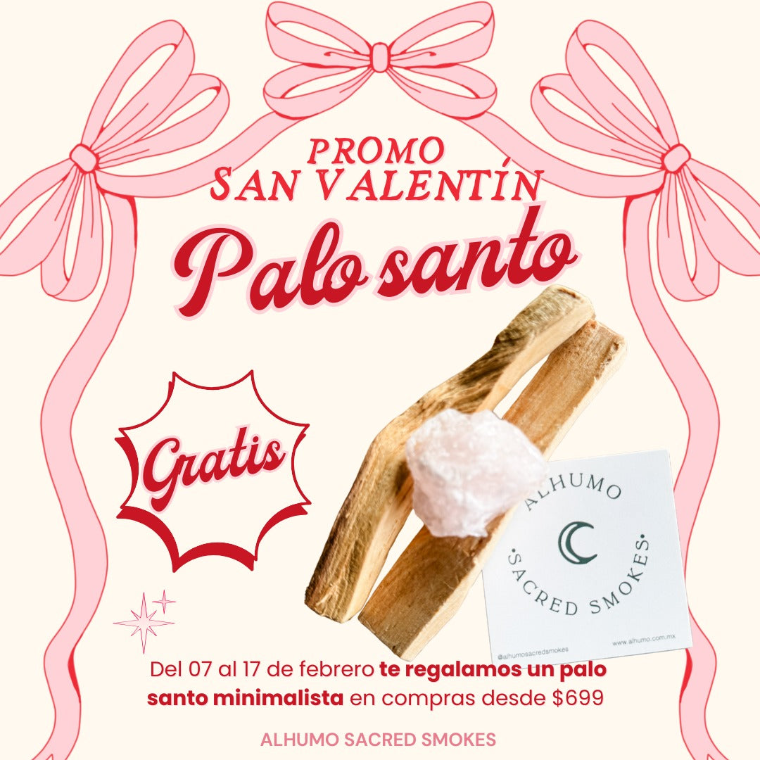 Palo Santo y Cuarzo Rosa - Regalo