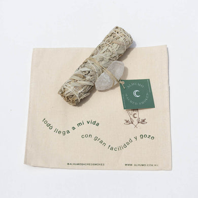 Salvia Bundle Cuarzo Blanco