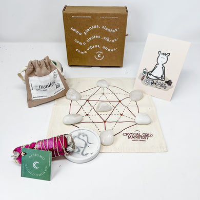 Manifest - Kit de Cuarzos para Manifestar - Alhumo Sacred Smokes