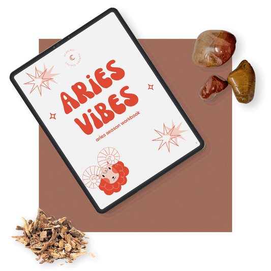 Zodiac Workbook - Aries - Alhumo Sacred Smokes